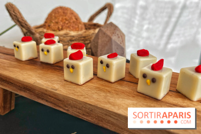 Les chocolats de Pâques géométriques 2022 de Choco au Carré