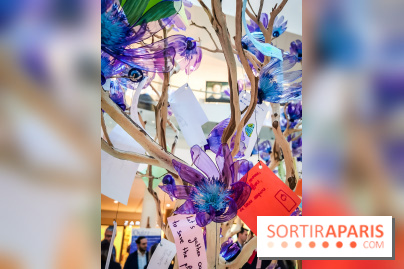 Les bouteilles à la mer, l'exposition poétique et florale autour de la pollution à Beaugrenelle