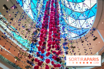 Les bouteilles à la mer, l'exposition poétique et florale autour de la pollution à Beaugrenelle