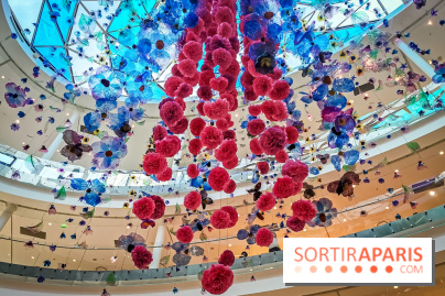 Les bouteilles à la mer, l'exposition poétique et florale autour de la pollution à Beaugrenelle