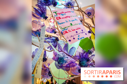 Les bouteilles à la mer, l'exposition poétique et florale autour de la pollution à Beaugrenelle