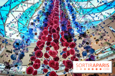 Les bouteilles à la mer, l'exposition poétique et florale autour de la pollution à Beaugrenelle