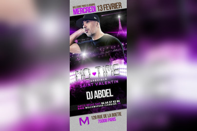 NO TIME SPECIAL ST VALENTIN avec DJ ABDEL @ MADAM