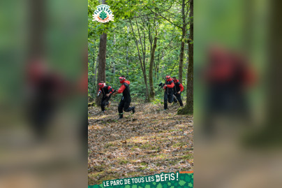 Aventure Floreval, l'accrobranche canon aux portes de Paris - Visuels META 52 Paintball3 9 16