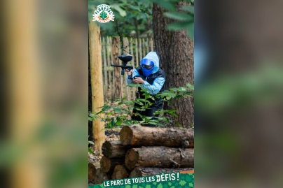 Aventure Floreval, l'accrobranche canon aux portes de Paris - Visuels META 54 Paintball4 9 16
