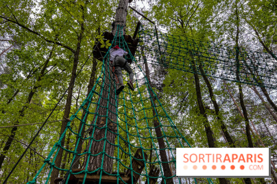 Aventure Floreval, l'accrobranche canon aux portes de Paris