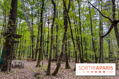 Aventure Floreval, l'accrobranche canon aux portes de Paris