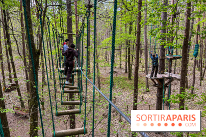 Aventure Floreval, l'accrobranche canon aux portes de Paris