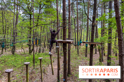 Aventure Floreval, l'accrobranche canon aux portes de Paris