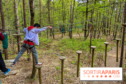 Aventure Floreval, l'accrobranche canon aux portes de Paris