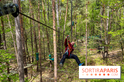 Aventure Floreval, l'accrobranche canon aux portes de Paris