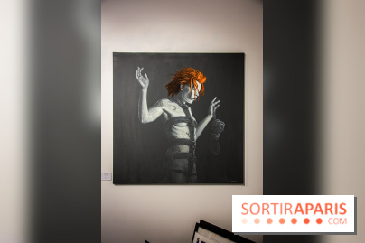 Pop Corn Time, nos photos de l'exposition de toiles et de NFT à la galerie Goldshteyn-Saatort