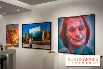 Pop Corn Time, nos photos de l'exposition de toiles et de NFT à la galerie Goldshteyn-Saatort