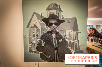 Pop Corn Time, nos photos de l'exposition de toiles et de NFT à la galerie Goldshteyn-Saatort