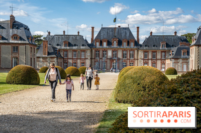 Le Château de Breteuil, ses jardins remarquables et contes de Perrault enfants
