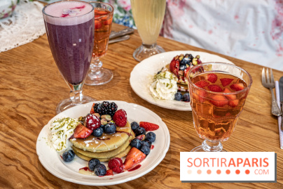 Le brunch du Jardin de Mademoiselle, les photos du menu