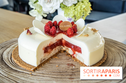 Rosa, la pâtisserie fraise rose de Claire Heitzler pour la Fête des Mères