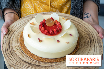 Rosa, la pâtisserie fraise rose de Claire Heitzler pour la Fête des Mères