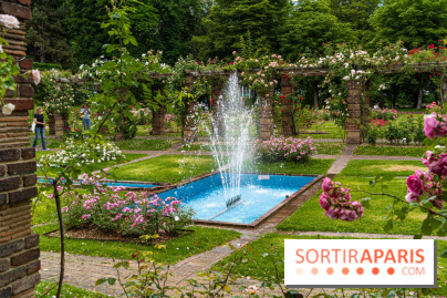 La Roseraie du Parc Lebaudy sur l'Ile de Puteaux