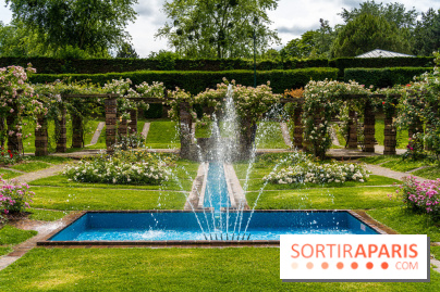 La Roseraie du Parc Lebaudy sur l'Ile de Puteaux