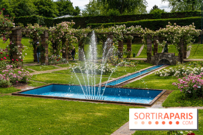 La Roseraie du Parc Lebaudy sur l'Ile de Puteaux