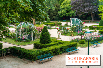 La roseraie du Square René-le-Gall