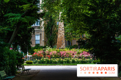 La roseraie du Square René-le-Gall