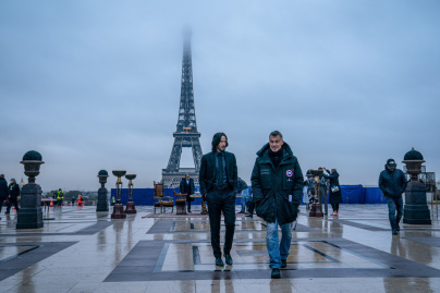 John Wick 4 : les photos du tournage à Paris