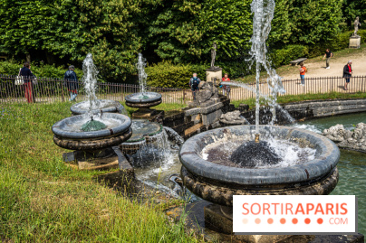 Jeux d'eau au Domaine National de Saint-Cloud