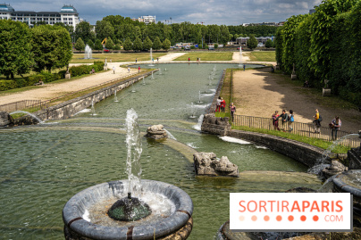 Jeux d'eau au Domaine National de Saint-Cloud