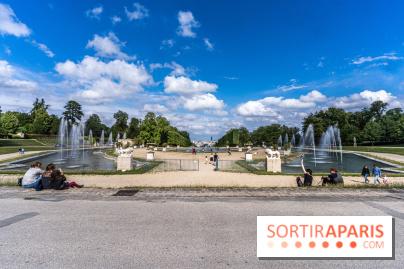 Jeux d'eau au Domaine National de Saint-Cloud