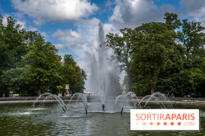 Jeux d'eau au Domaine National de Saint-Cloud