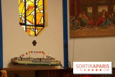 À Conflans-Sainte-Honorine, une chapelle flottante insolite