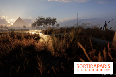 L'Horizon de Khéops, un voyage immersif au cœur d'une pyramide à vivre à l'Institut du monde arabe