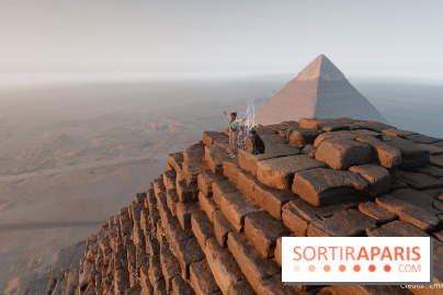 L'Horizon de Khéops, un voyage immersif au cœur d'une pyramide à vivre à l'Institut du monde arabe