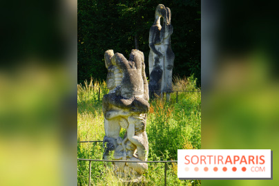 Le jardin de sculptures de la Dhyus, un lieu insolite en Île-de-France