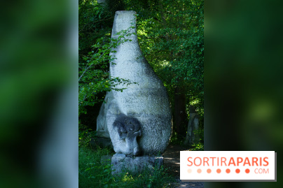 Le jardin de sculptures de la Dhyus, un lieu insolite en Île-de-France