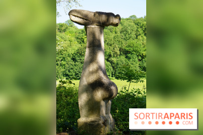 Le jardin de sculptures de la Dhyus, un lieu insolite en Île-de-France