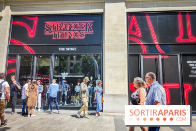 Stranger Things : un pop-up store éphémère inédit débarque sur les Champs-Elysées, nos photos