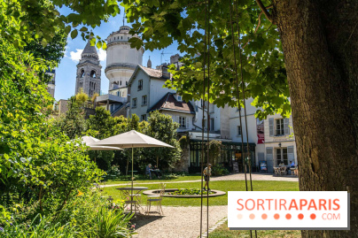 Le Café Renoir au sein du Jardin Renoir du Musée Montmartre 2022