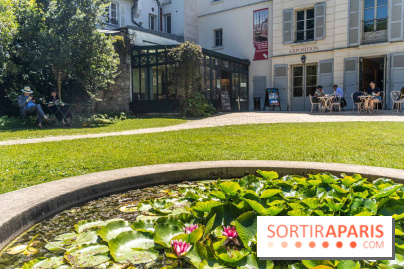 Le Café Renoir au sein du Jardin Renoir du Musée Montmartre 2022