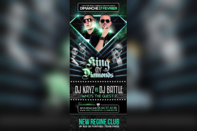 ??Ce Dimanche 17/02 DJ BATTLE (officiel DJ LA FOUINE) VS DJ KAYZ best DJ rai'nb @ NEW REGINE ??