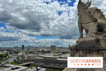 Vue Paris Tour Saint Jacques