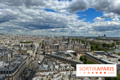 Vue Paris Tour Saint Jacques