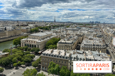 Vue Paris Tour Saint Jacques