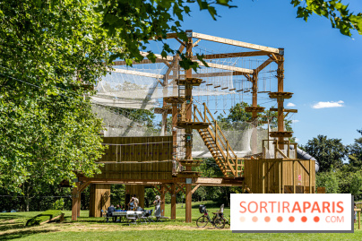 Accrocamp Créteil, les photos de l'accrobranche 