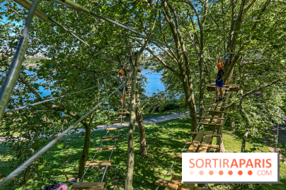 Accrocamp Créteil, les photos de l'accrobranche 