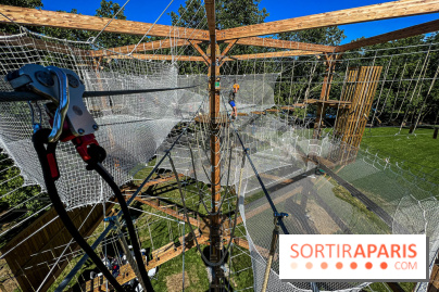 Accrocamp Créteil, les photos de l'accrobranche 