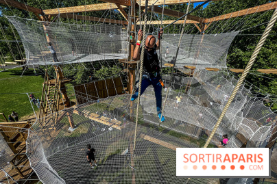 Accrocamp Créteil, les photos de l'accrobranche 