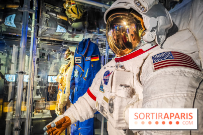 Up to space : devenez un astronaute avec l'exposition du musée de l'Air et de l'Espace, nos photos